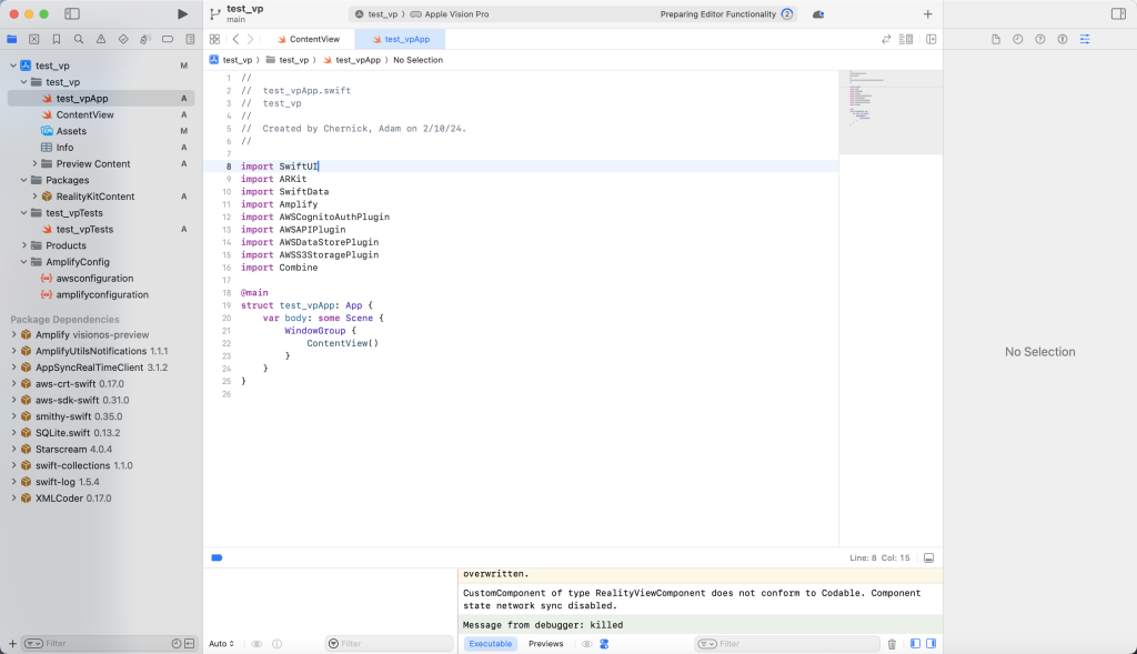 Amplify Configuration
